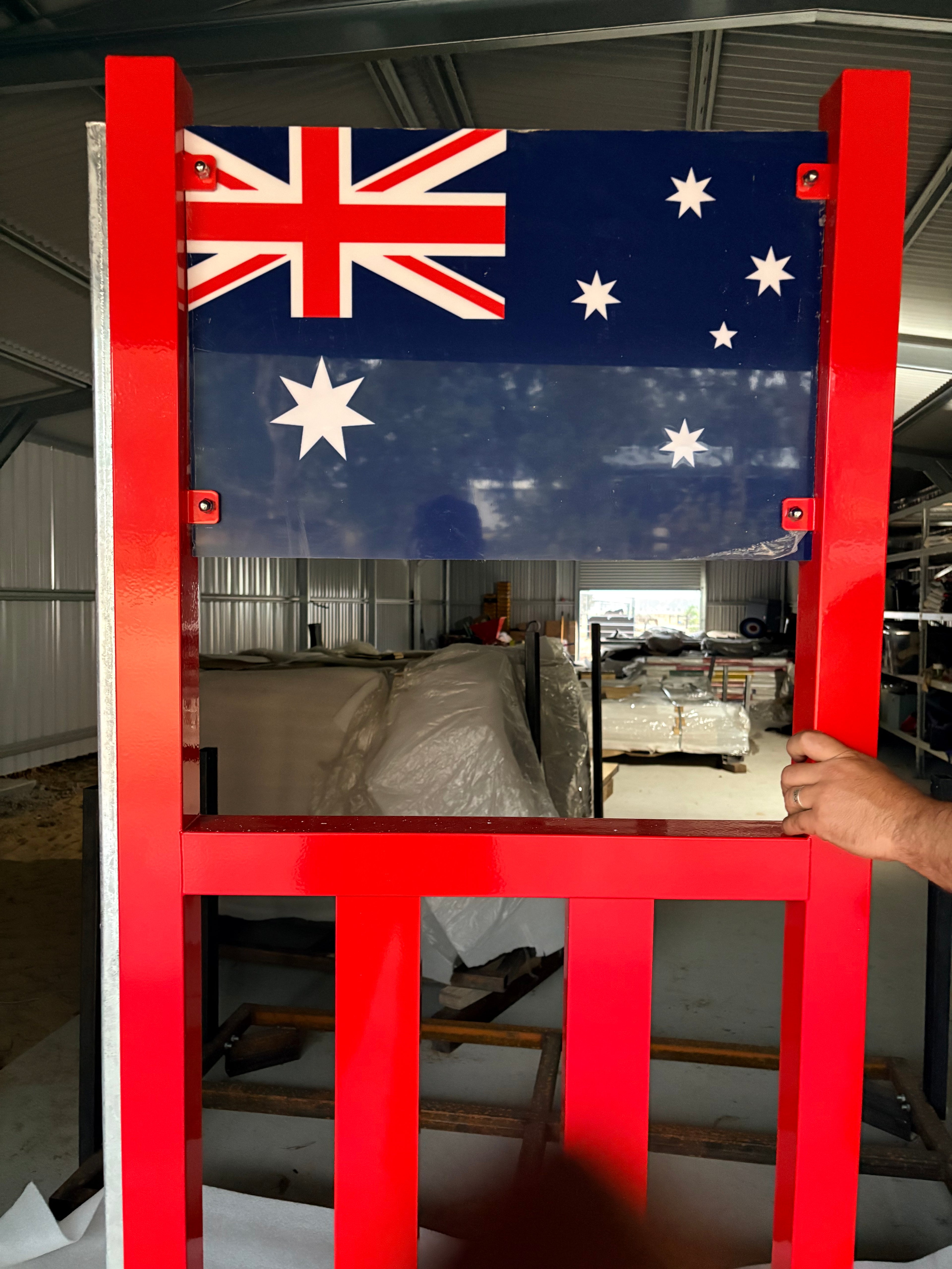 Oz flag full set with plank