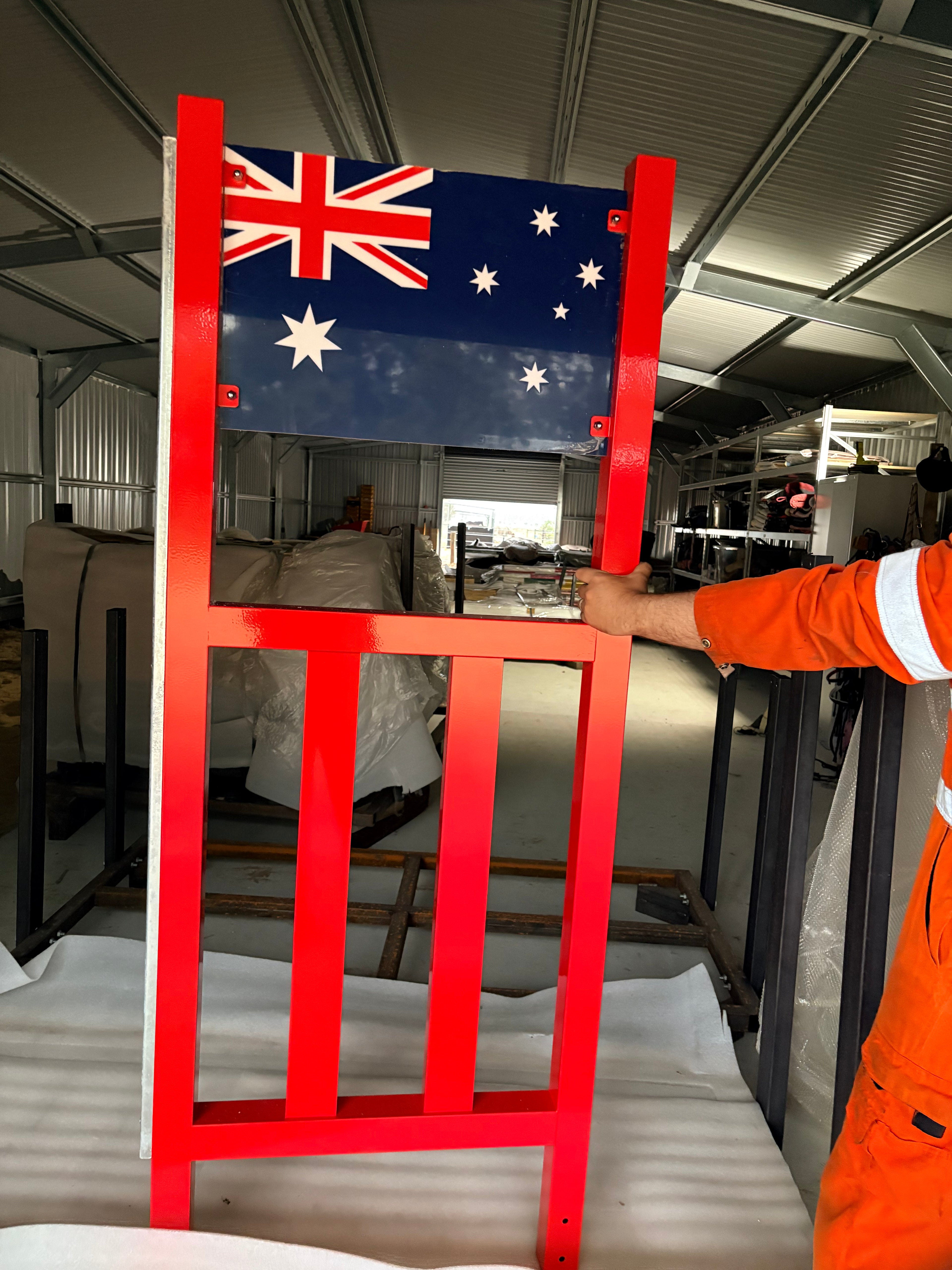 Oz flag full set with plank